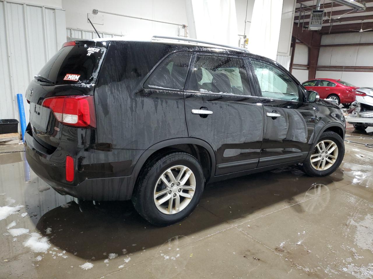 2014 KIA Sorento VIN 5XYKT3A62EG522344 Copart auction photo, front end damage thumbnail 3