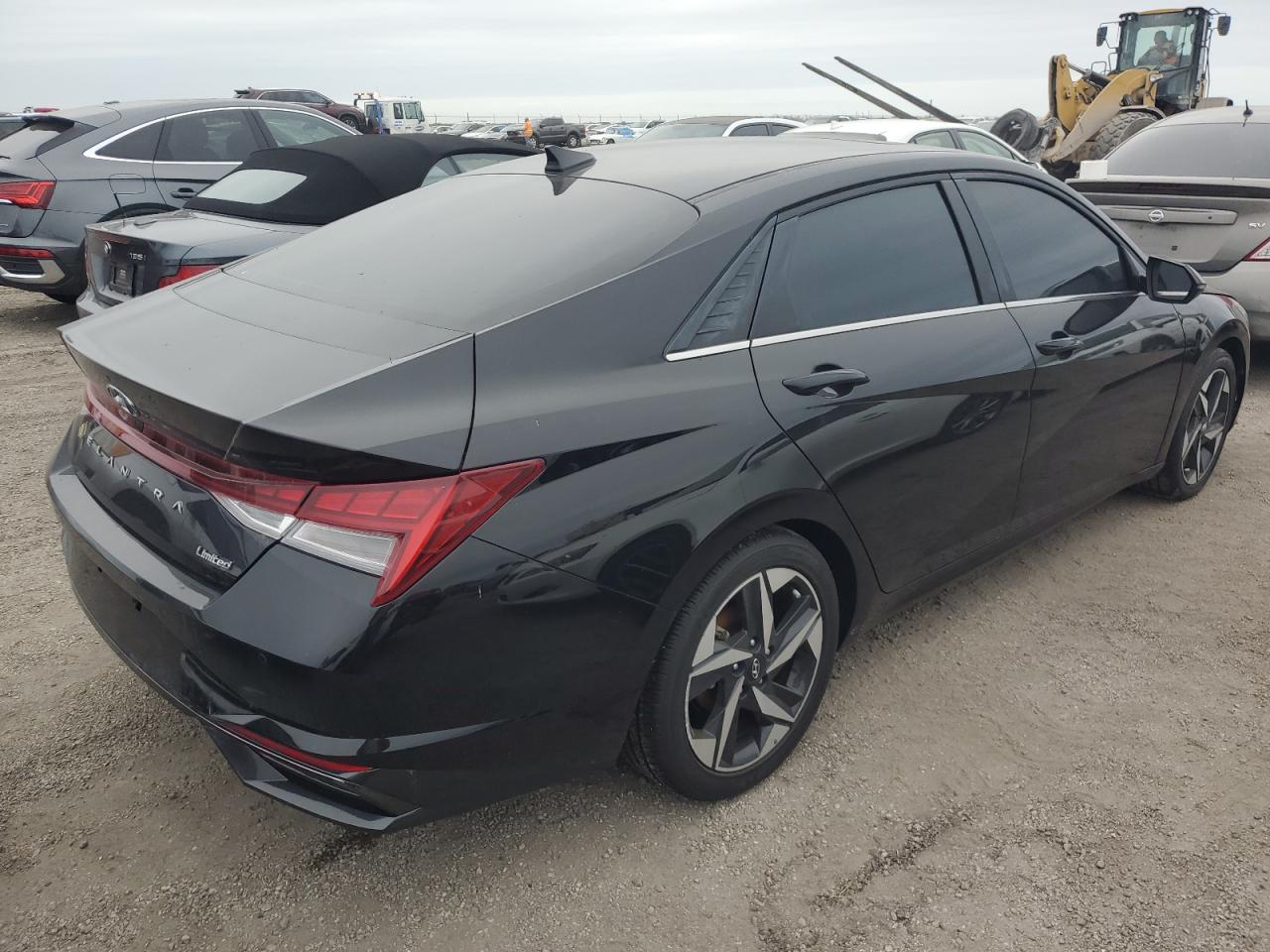 2023 Hyundai Elantra VIN KMHLP4AG6PU377989 Copart auction photo, water/flood damage thumbnail 3
