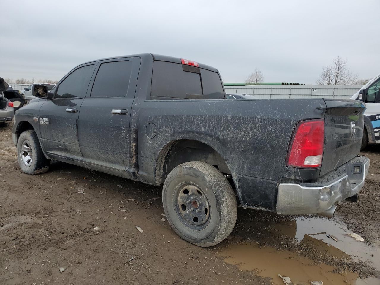 2018 RAM 1500 VIN 3C6RR6LT6JG151726 Copart auction photo, side / mechanical damage thumbnail 2