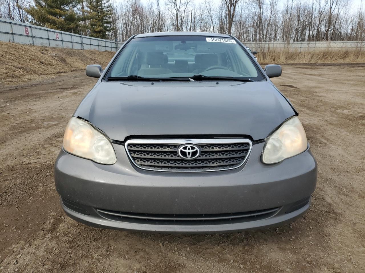 2008 Toyota Corolla VIN 2T1BR30E98C929097 Copart auction photo, front end / rear end damage thumbnail 5