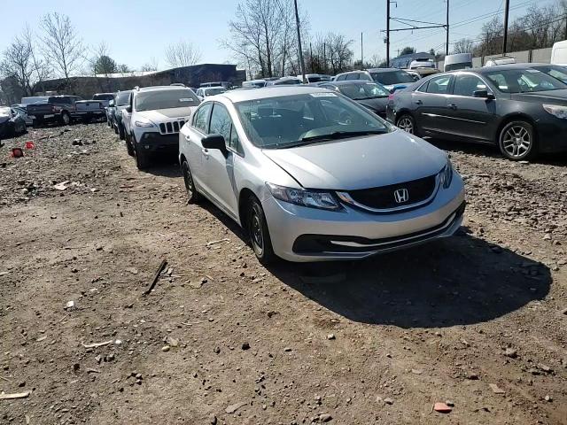 2015 Honda Civic VIN 19XFB2F55FE018562 Copart auction photo, front end / side damage thumbnail 11