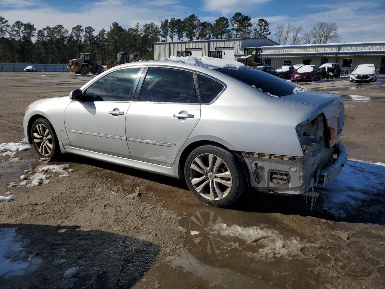 2008 Infiniti M VIN JNKAY01E98M603264 Copart auction photo, rear end damage thumbnail 2