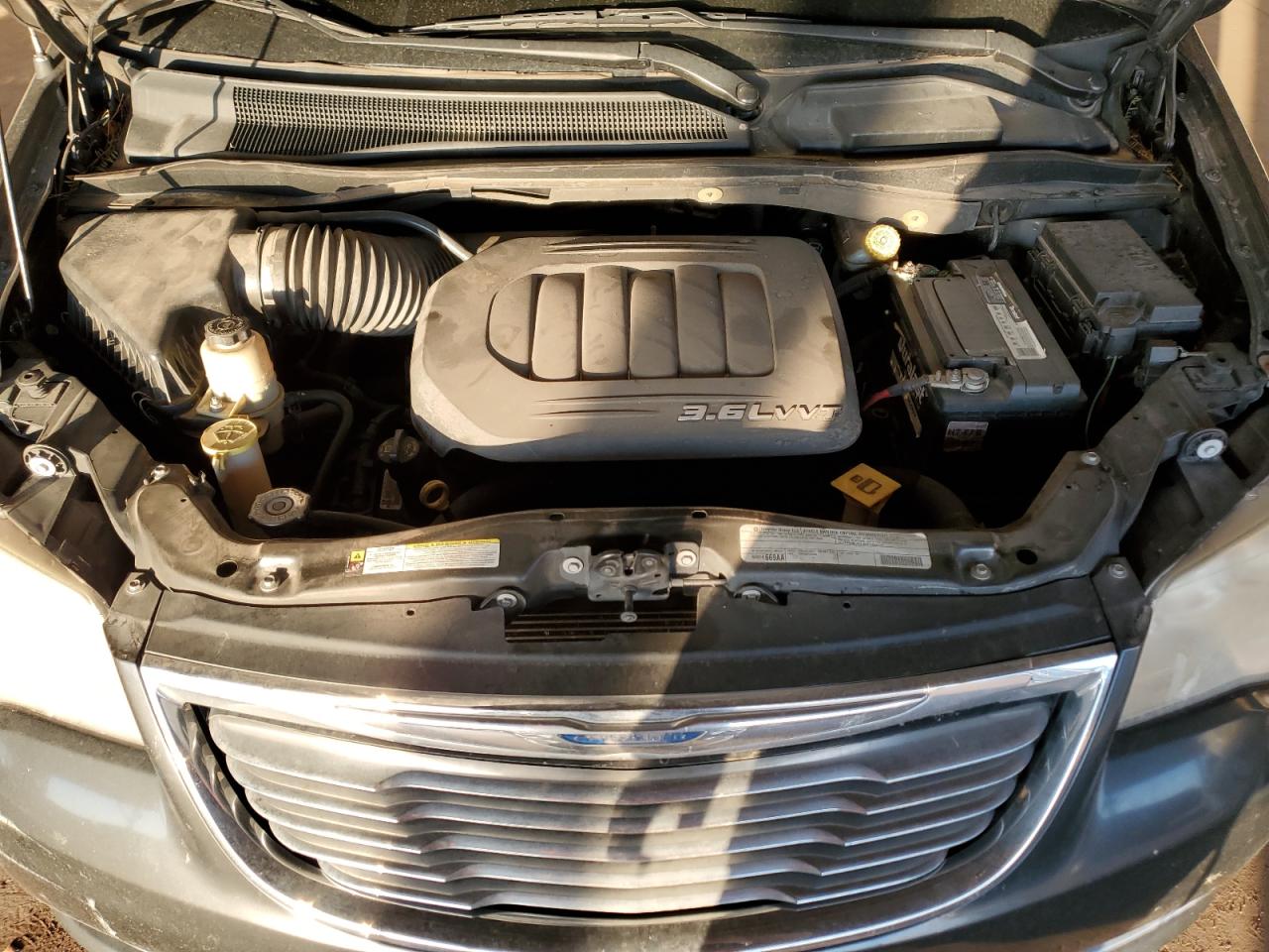 2012 Chrysler Town & Country VIN 2C4RC1BGXCR189541 Copart auction photo, side damage thumbnail 12