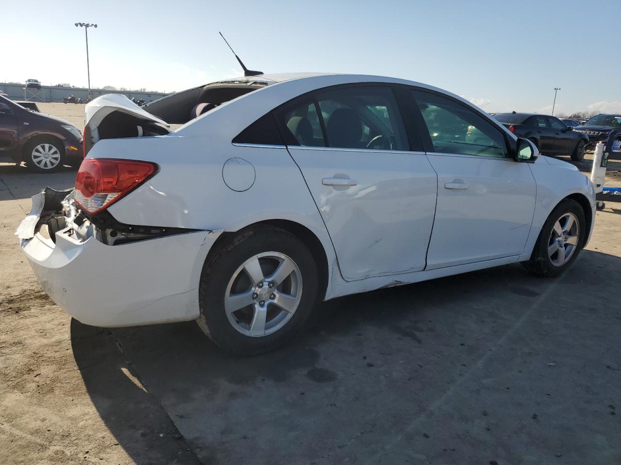 2012 Chevrolet Cruze VIN 1G1PF5SC3C7274962 Copart auction photo, rear end damage thumbnail 3