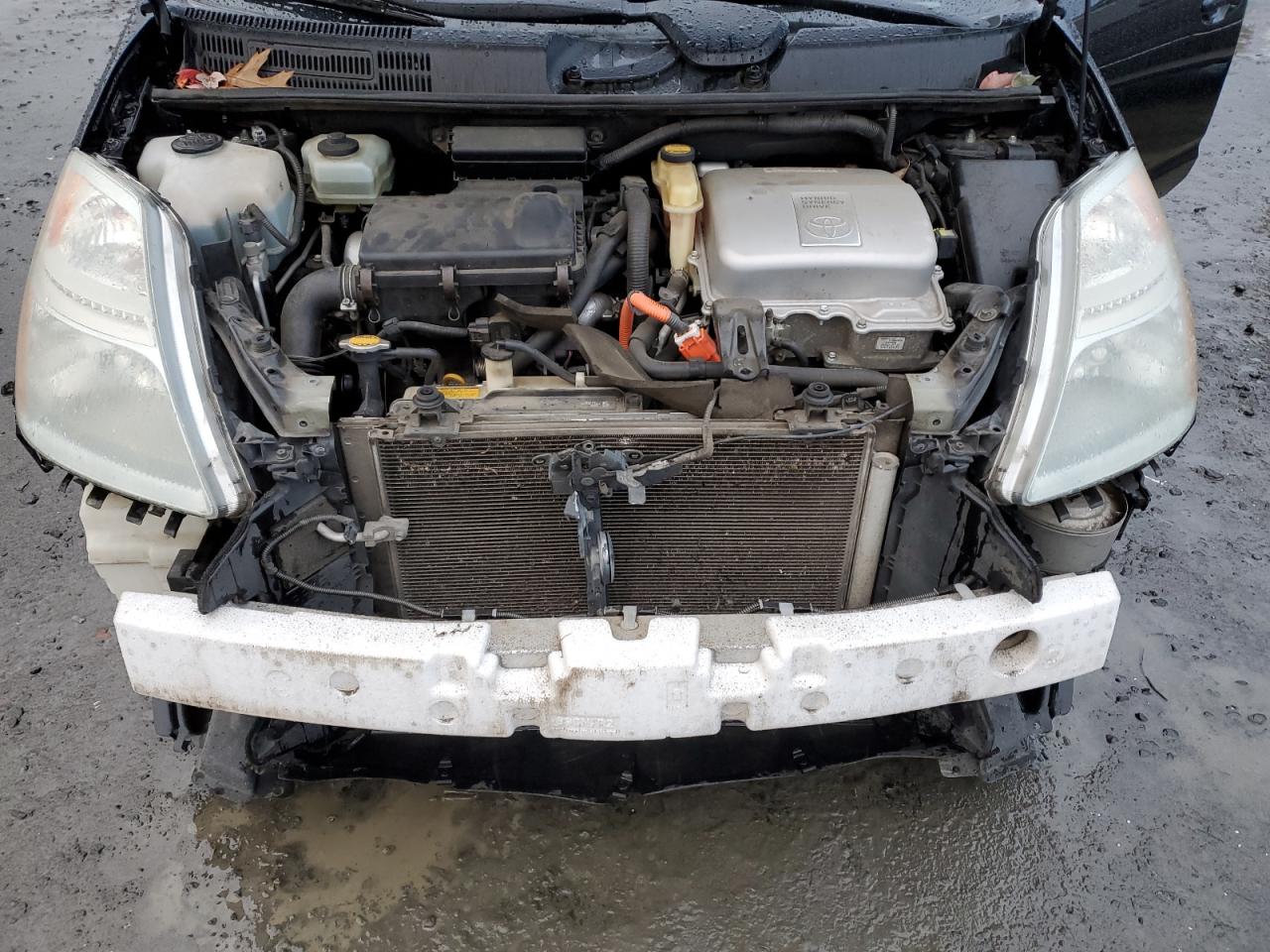 2007 Toyota Prius VIN JTDKB20U677626672 Copart auction photo, frame damage damage thumbnail 11