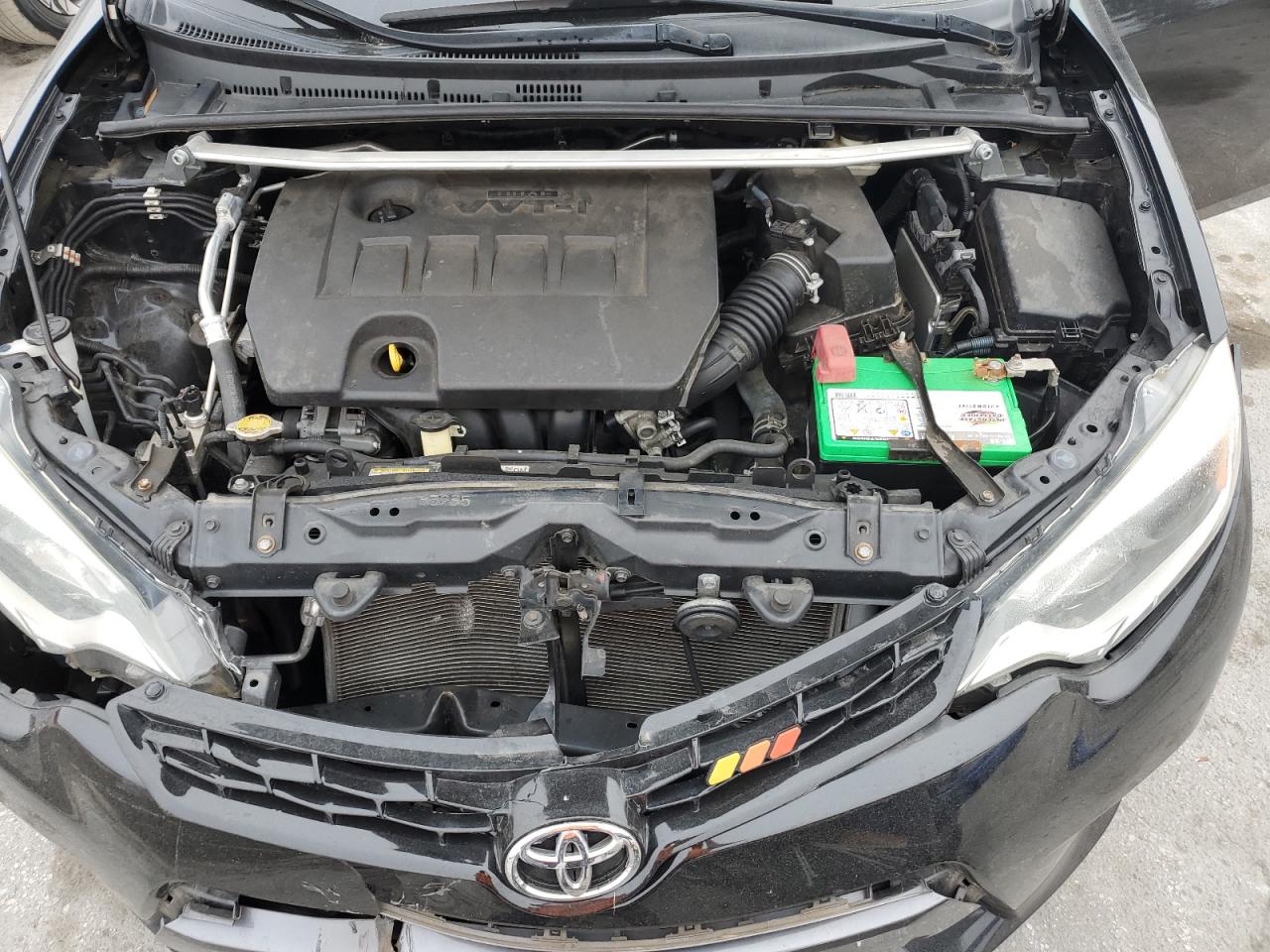 2016 Toyota Corolla VIN 2T1BURHE8GC635288 Copart auction photo, front end / rear end damage thumbnail 12