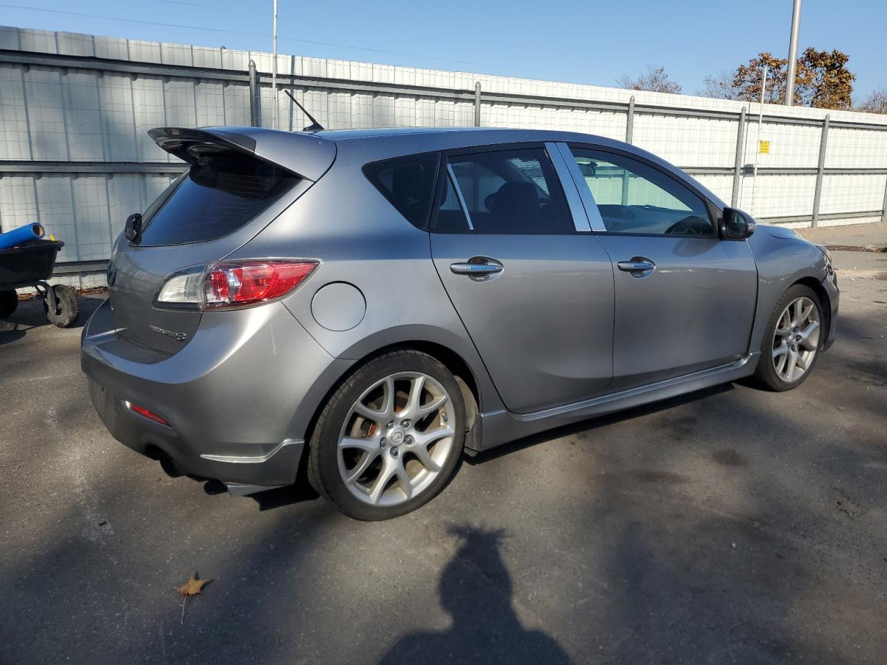 2011 Mazda 3 VIN JM1BL1K46B1399533 Copart auction photo, mechanical damage thumbnail 3