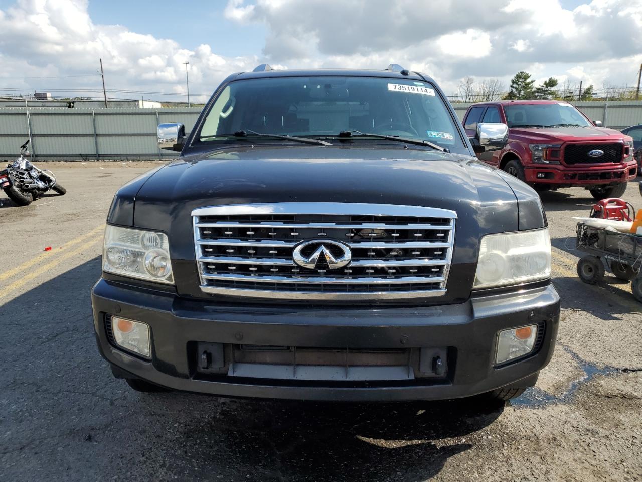 2010 Infiniti QX56 VIN 5N3ZA0NE9AN908401 Copart auction photo, rear end damage thumbnail 5