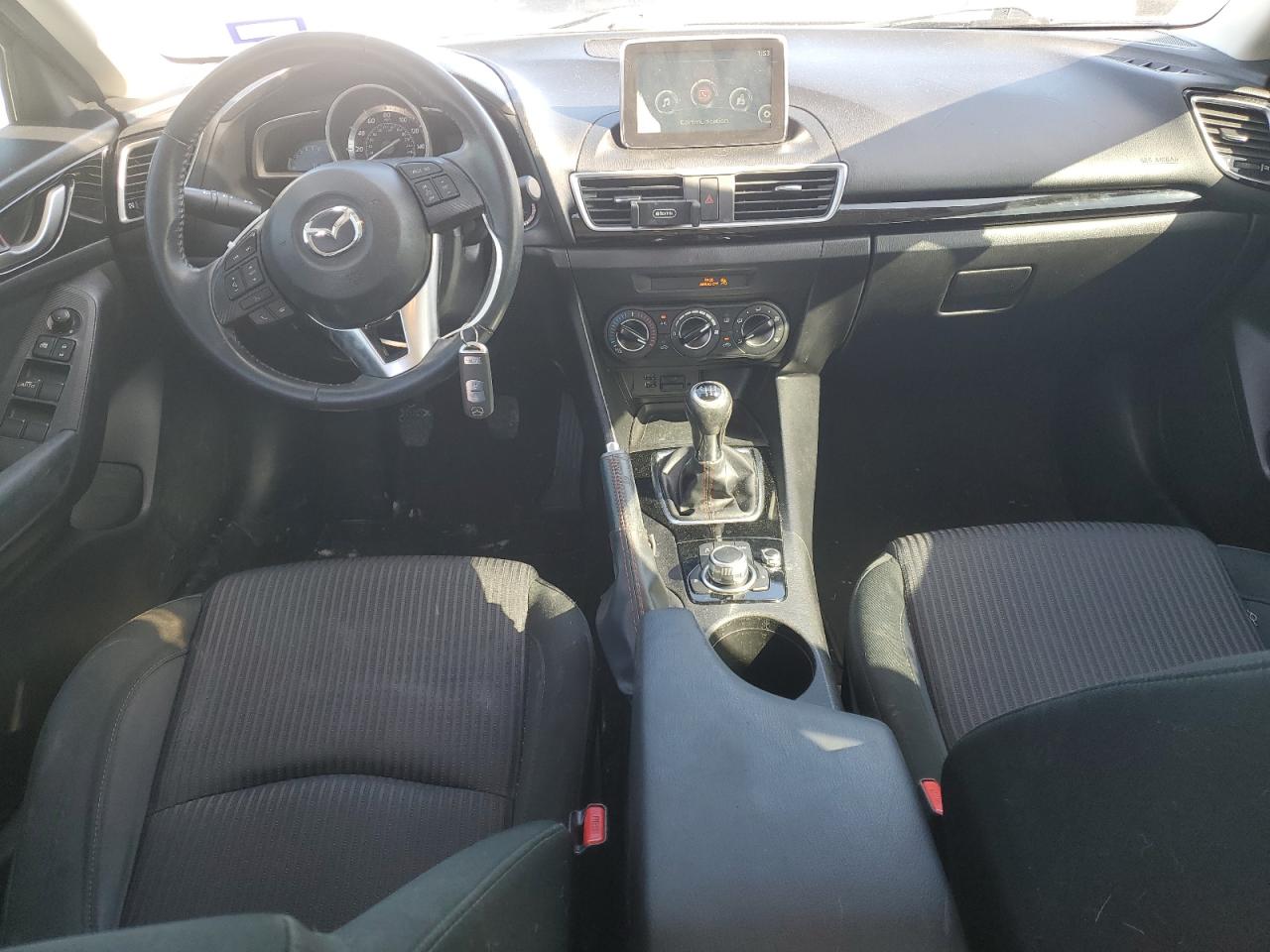 2015 Mazda 3 VIN 3MZBM1L73FM215547 Copart auction photo, rear end / undercarriage damage thumbnail 8