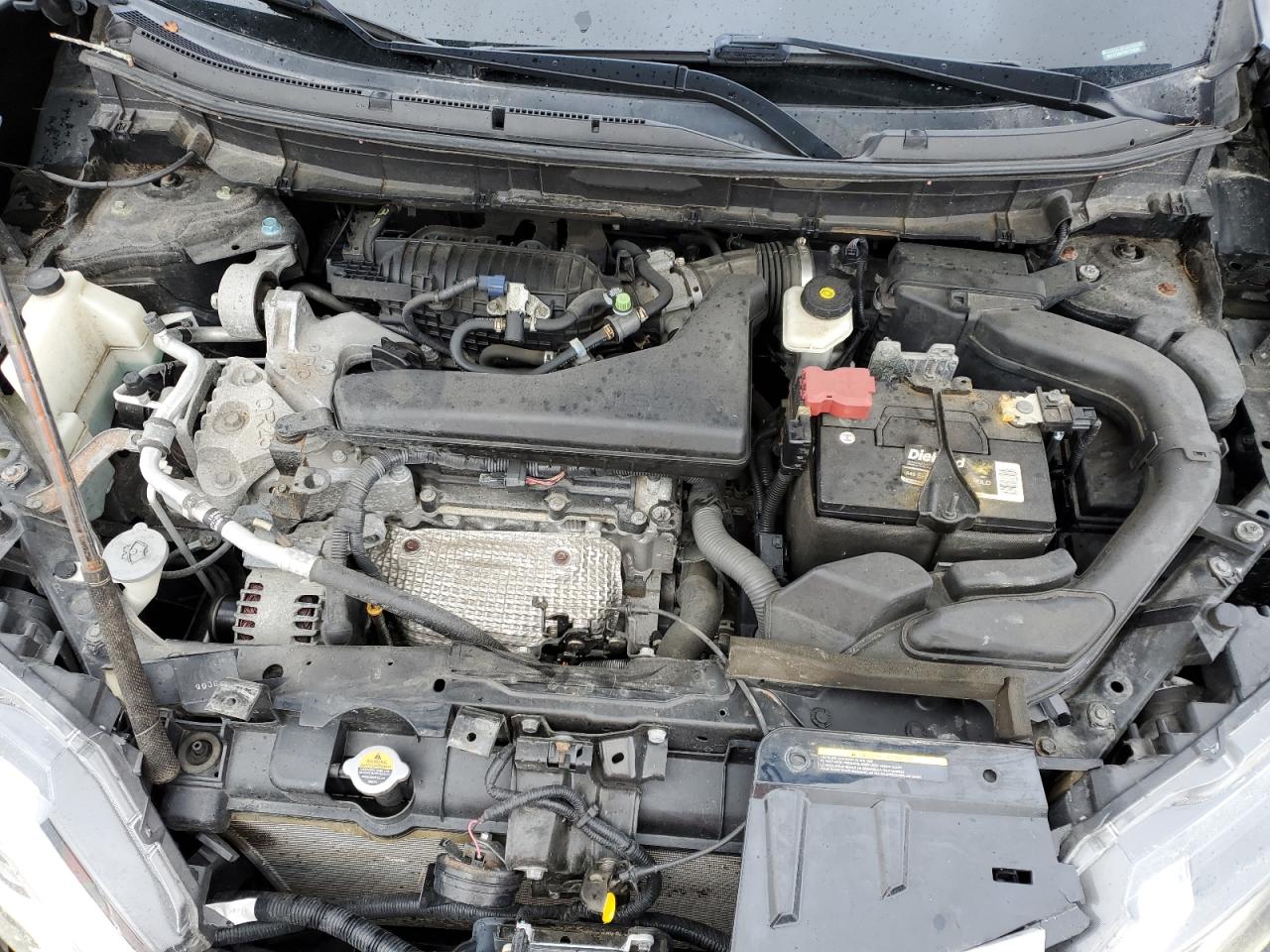 2017 Nissan Rogue VIN 5N1AT2MT4HC858282 Copart auction photo, front end damage thumbnail 12