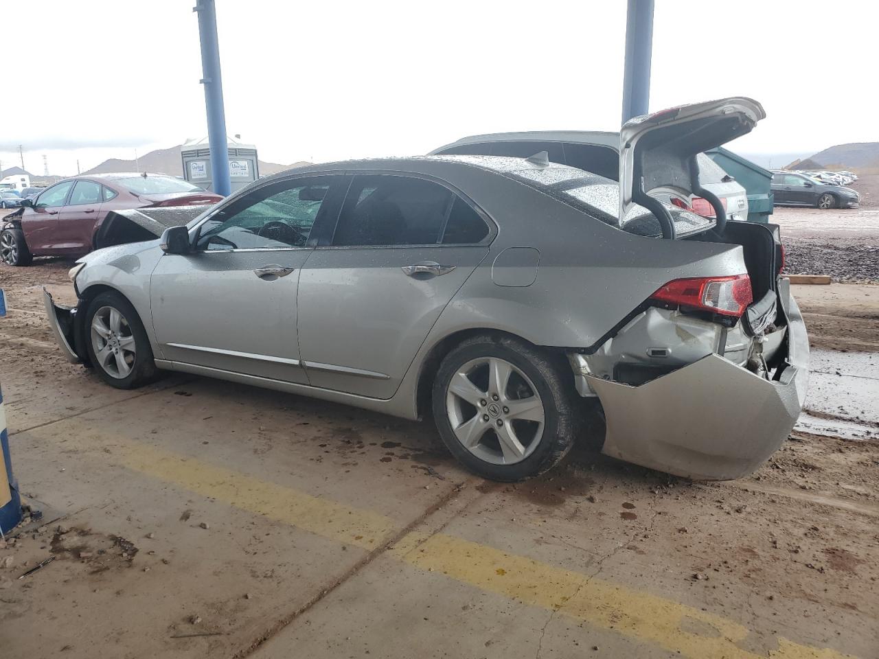 2009 Acura TSX VIN JH4CU26639C002375 Copart auction photo, front end / rear end damage thumbnail 2