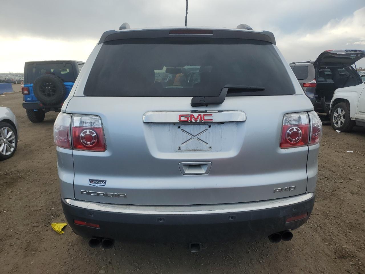 2011 GMC Acadia VIN 1GKKVRED9BJ359696 Copart auction photo, vandalism damage thumbnail 6