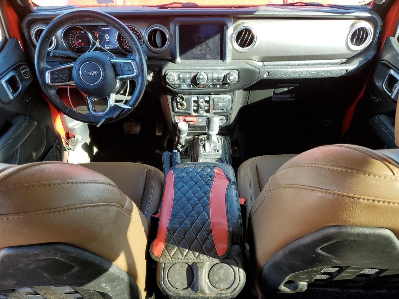 2020 Jeep Wrangler VIN 1C4HJXFN3LW122414 Copart auction photo, rear end damage thumbnail 8