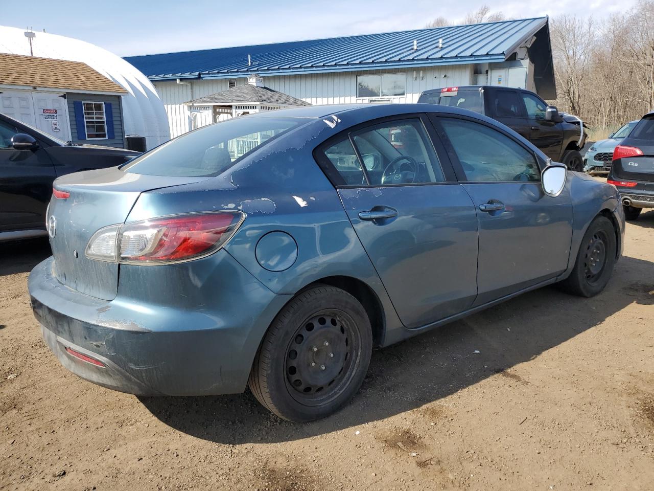 2011 Mazda 3 VIN JM1BL1UG7B1414516 Copart auction photo, all over damage thumbnail 3