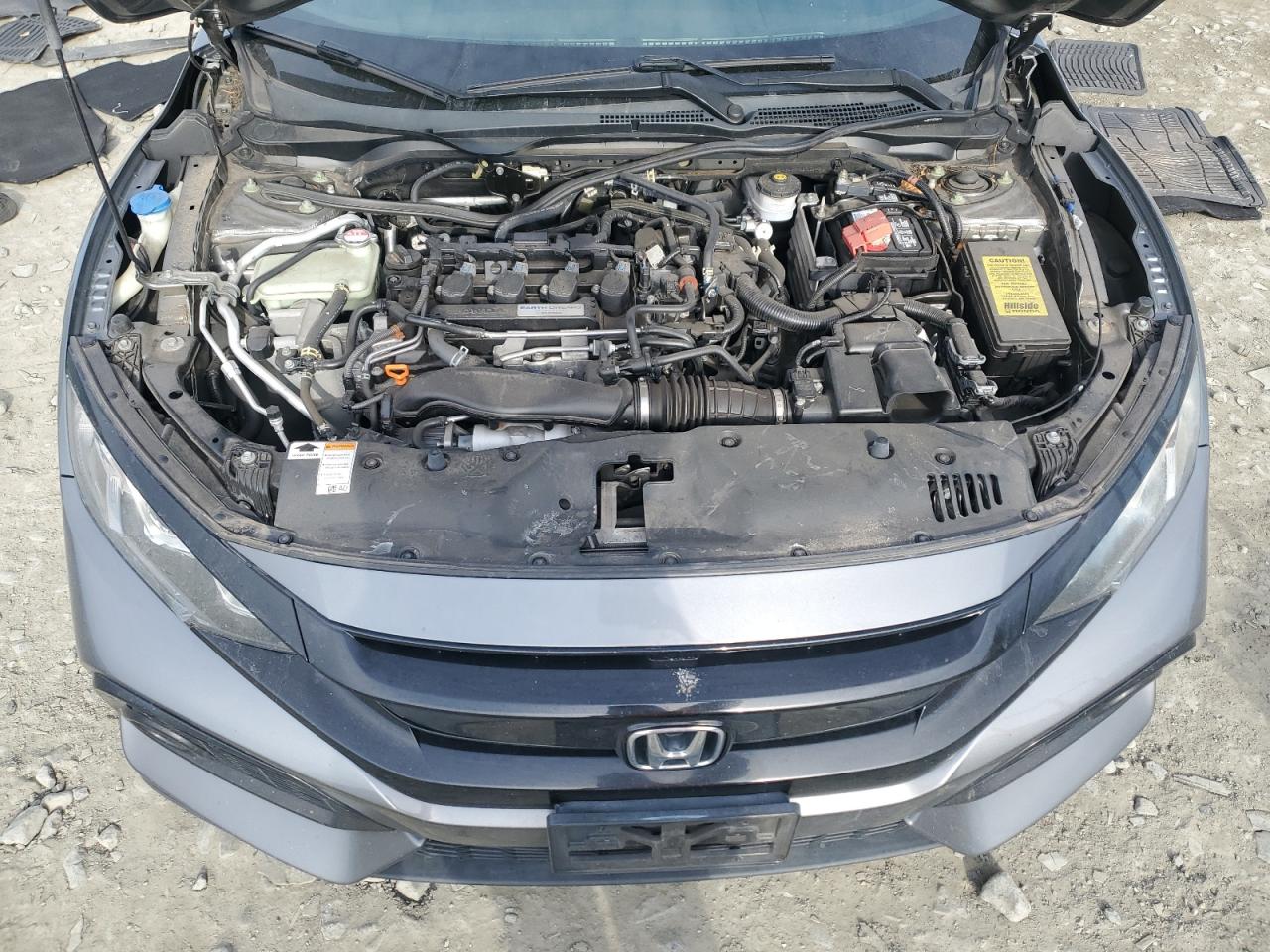 2019 Honda Civic VIN SHHFK7H63KU422224 Copart auction photo, side / rear end damage thumbnail 12