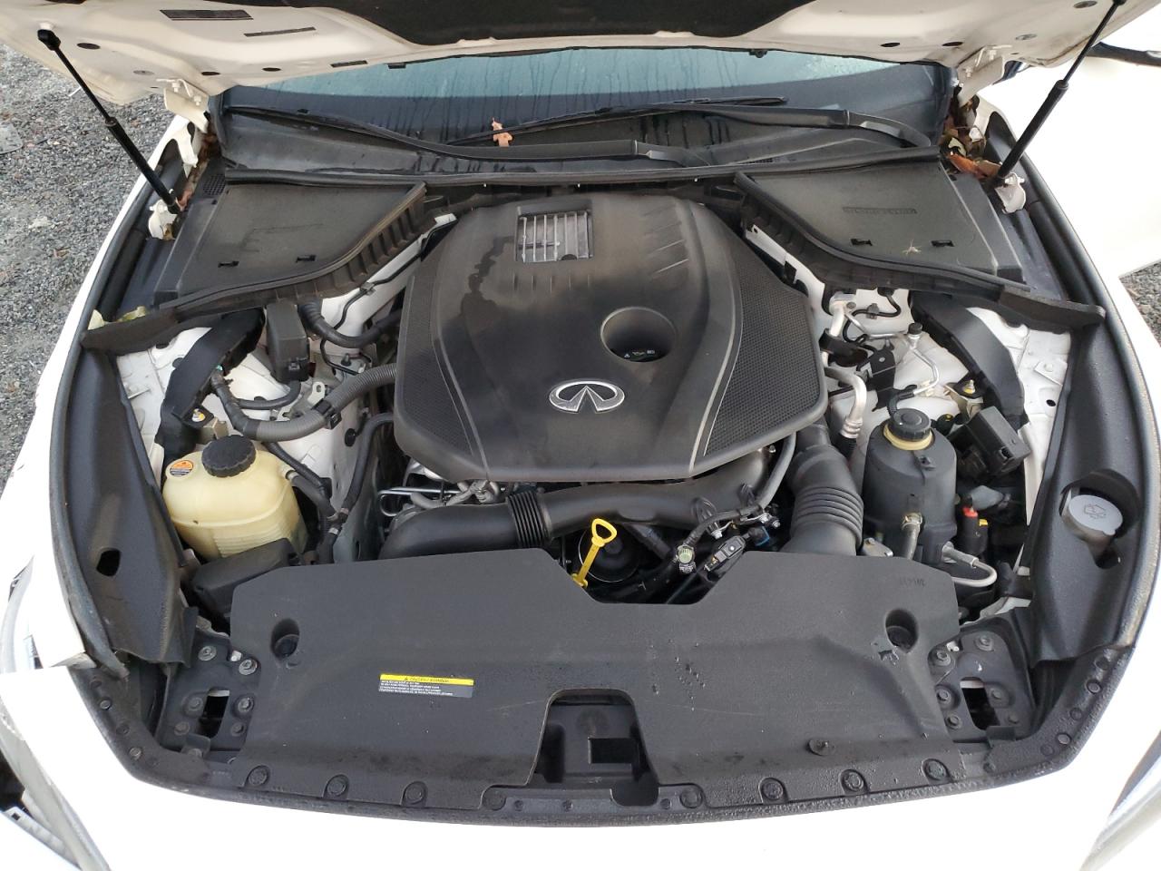 2018 Infiniti Q50 VIN JN1CV7AP8JM240235 Copart auction photo, side damage thumbnail 11