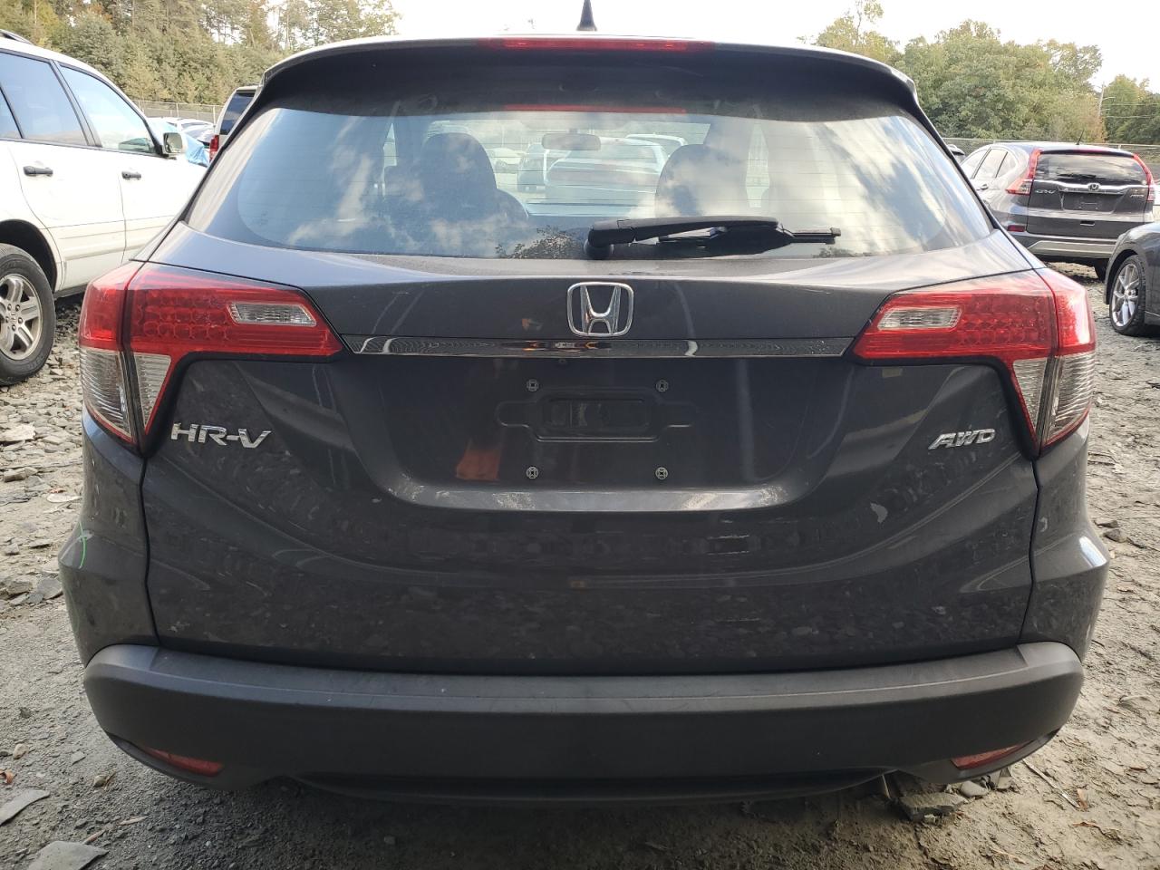 2019 Honda HR-V VIN 3CZRU6H30KG720744 Copart auction photo, side / front end damage thumbnail 6