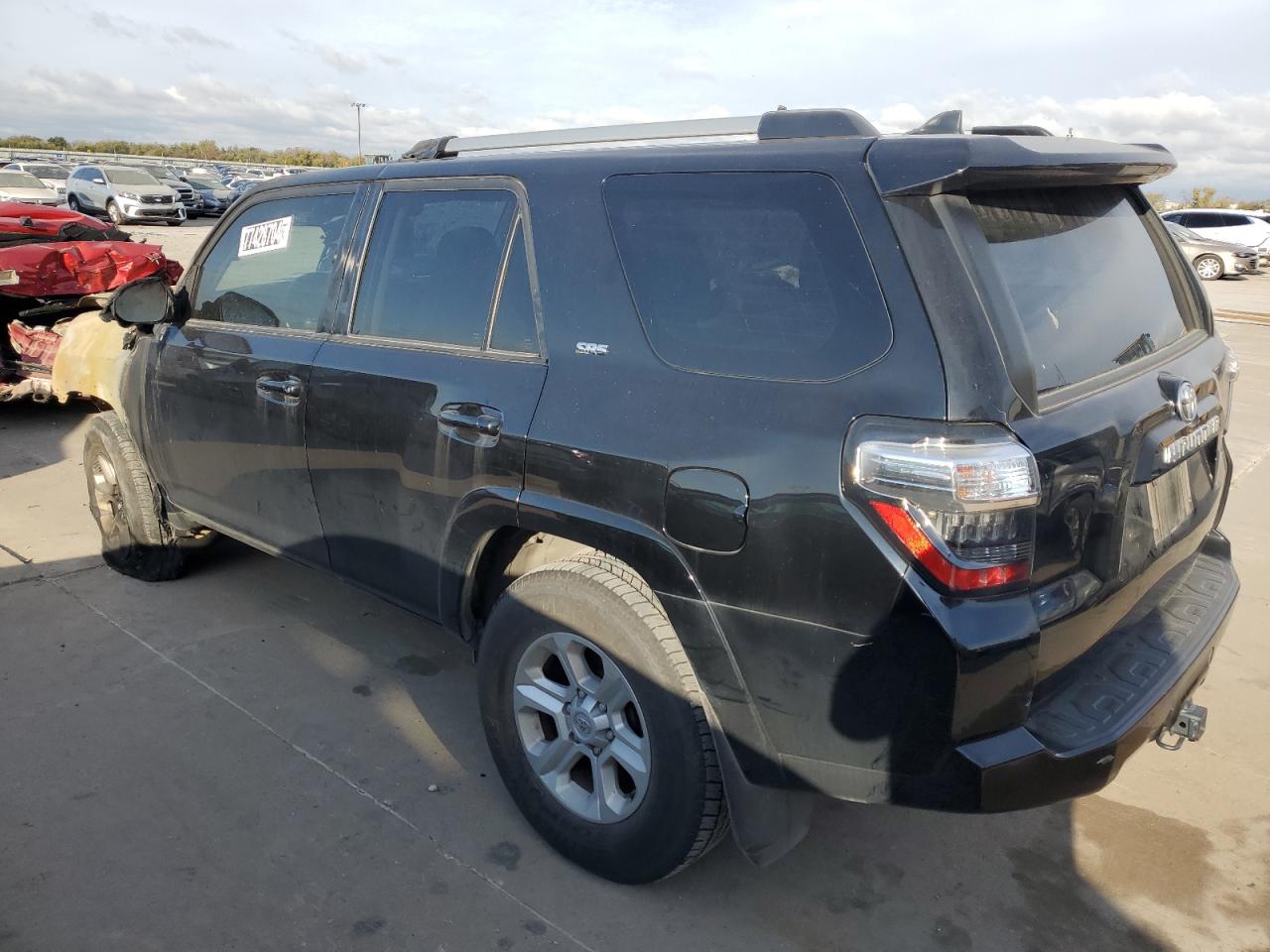 2022 Toyota 4Runner VIN JTEFU5JR9N5277163 Copart auction photo, burn / front end damage thumbnail 2