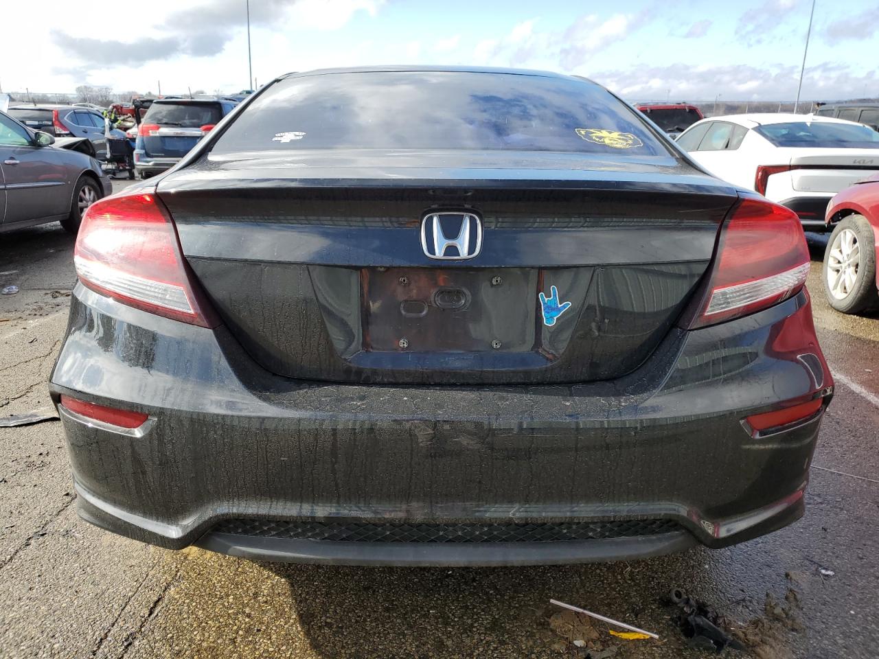 2015 Honda Civic VIN 2HGFG3B55FH511015 Copart auction photo, front end damage thumbnail 6
