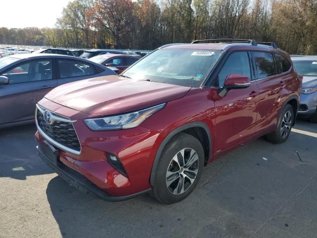 2021 Toyota Highlander VIN 5TDGBRCH7MS064408