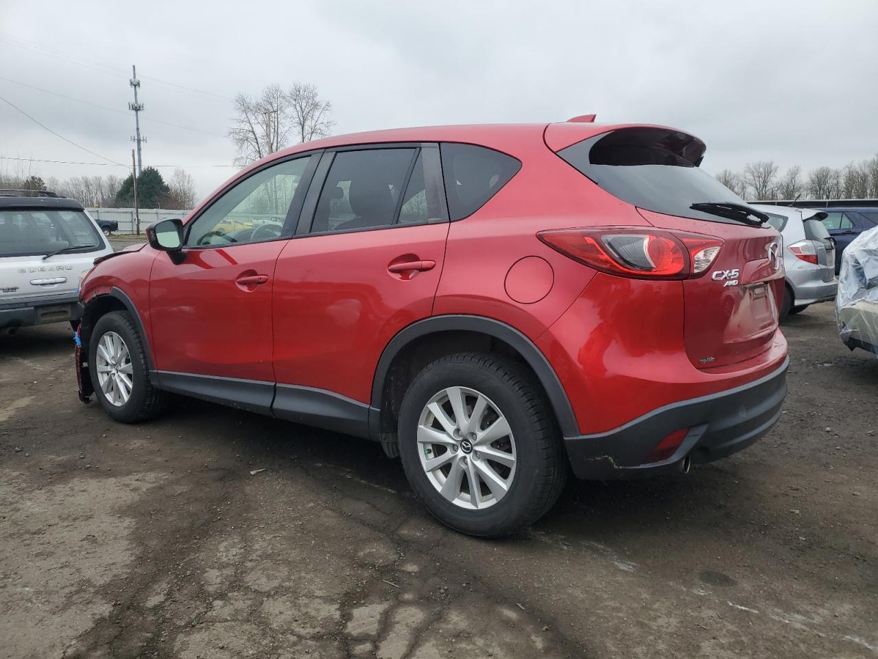 2014 Mazda CX-5 VIN JM3KE4CY1E0313415 Copart auction photo, front end damage thumbnail 2