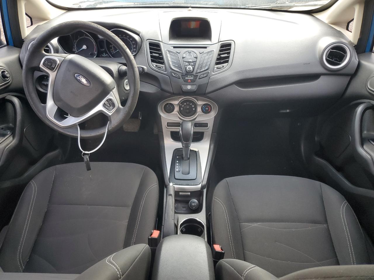 2017 Ford Fiesta VIN 3FADP4EJ5HM144342 Copart auction photo, front end damage thumbnail 8