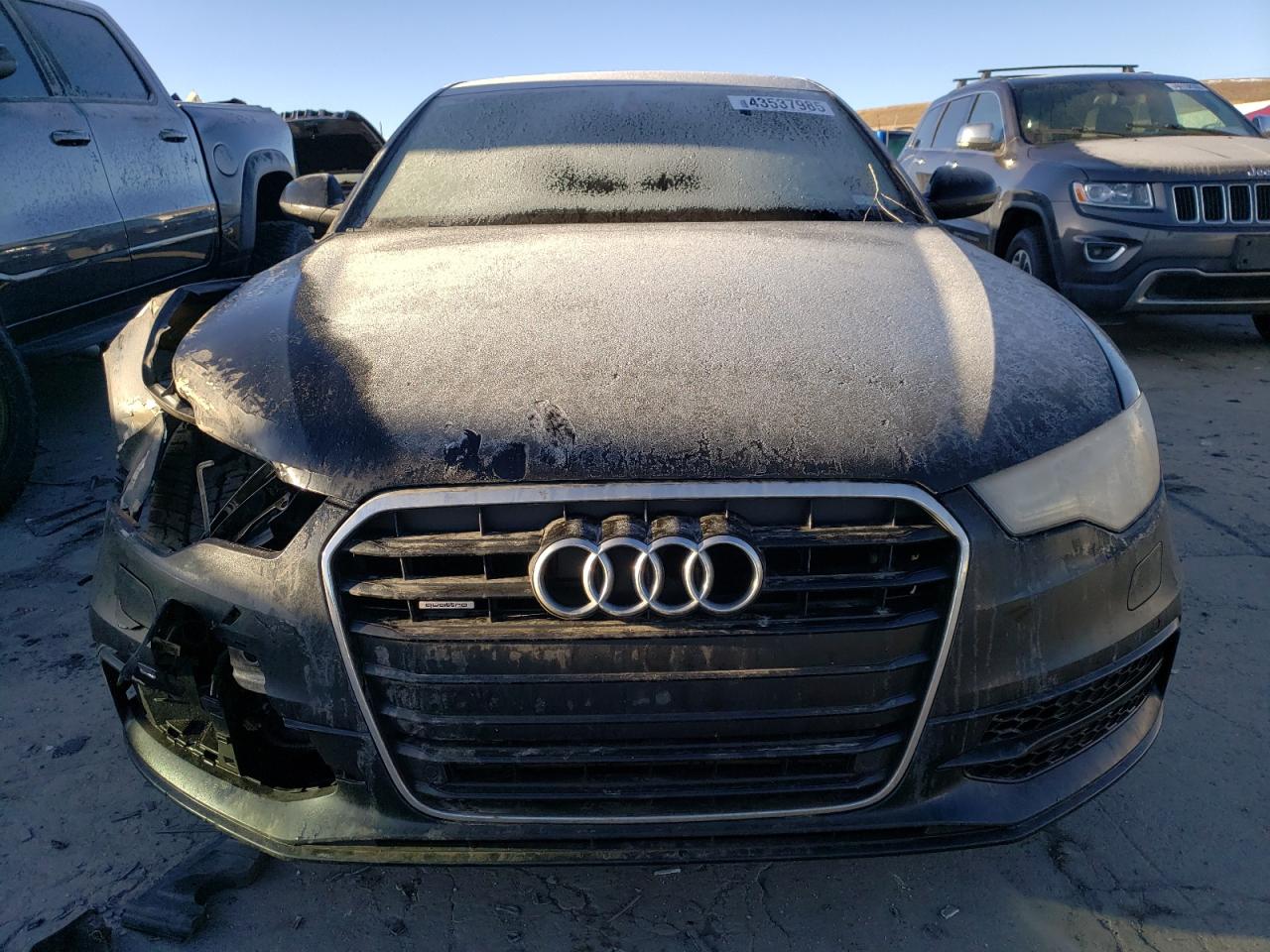 2015 Audi A6 VIN WAUFGAFC2FN014598 Copart auction photo, front end / minor dent/scratches damage thumbnail 5