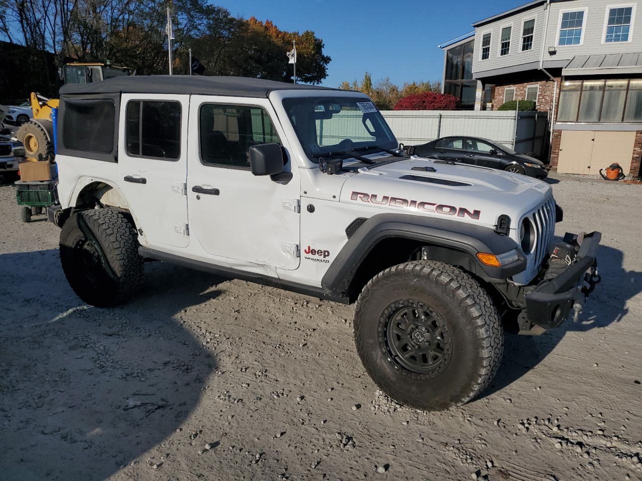 2021 Jeep Wrangler VIN 1C4HJXFN6MW776213 Copart auction photo, all over / undercarriage damage thumbnail 4