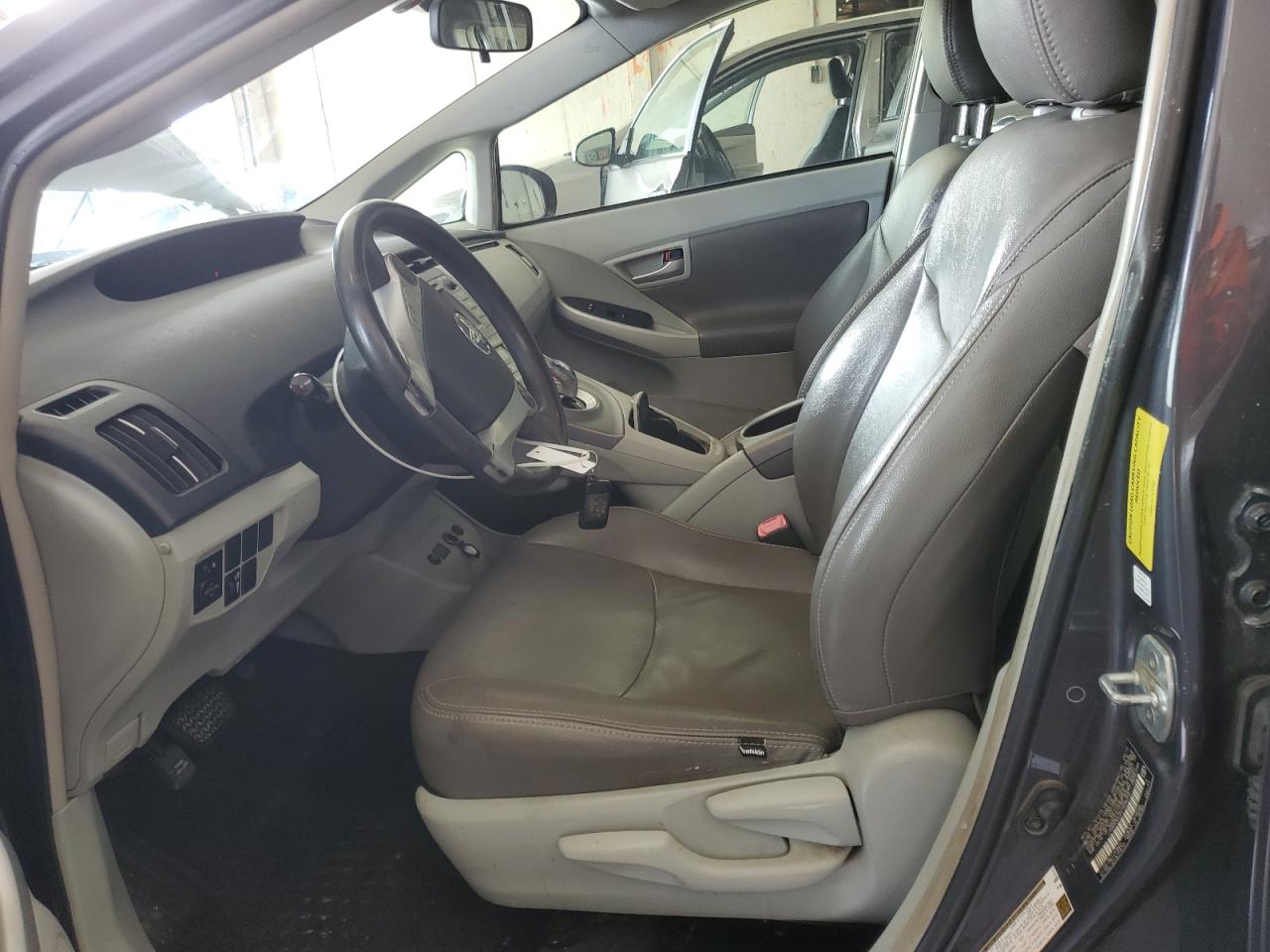 2012 Toyota Prius VIN JTDKN3DU2C1608349 Copart auction photo, front end damage thumbnail 7