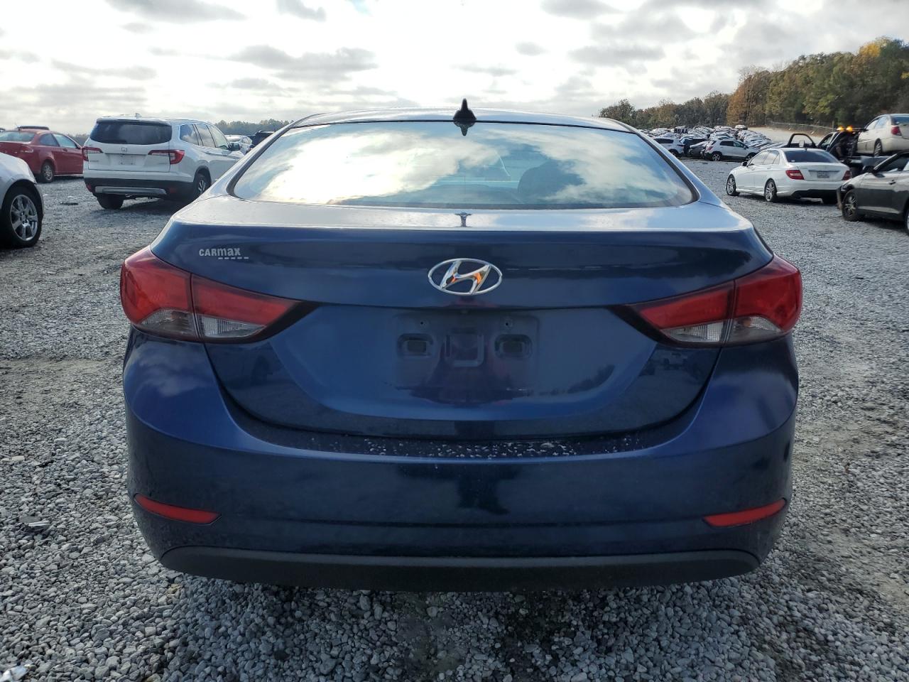 2016 Hyundai Elantra VIN 5NPDH4AE0GH689949 Copart auction photo, front end damage thumbnail 6