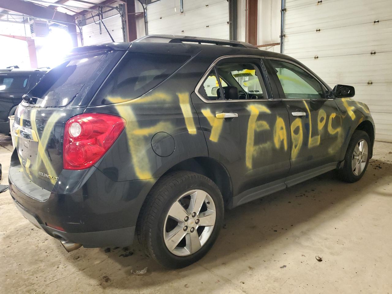 2013 Chevrolet Equinox VIN 2GNFLGE38D6265749 Copart auction photo, vandalism damage thumbnail 3