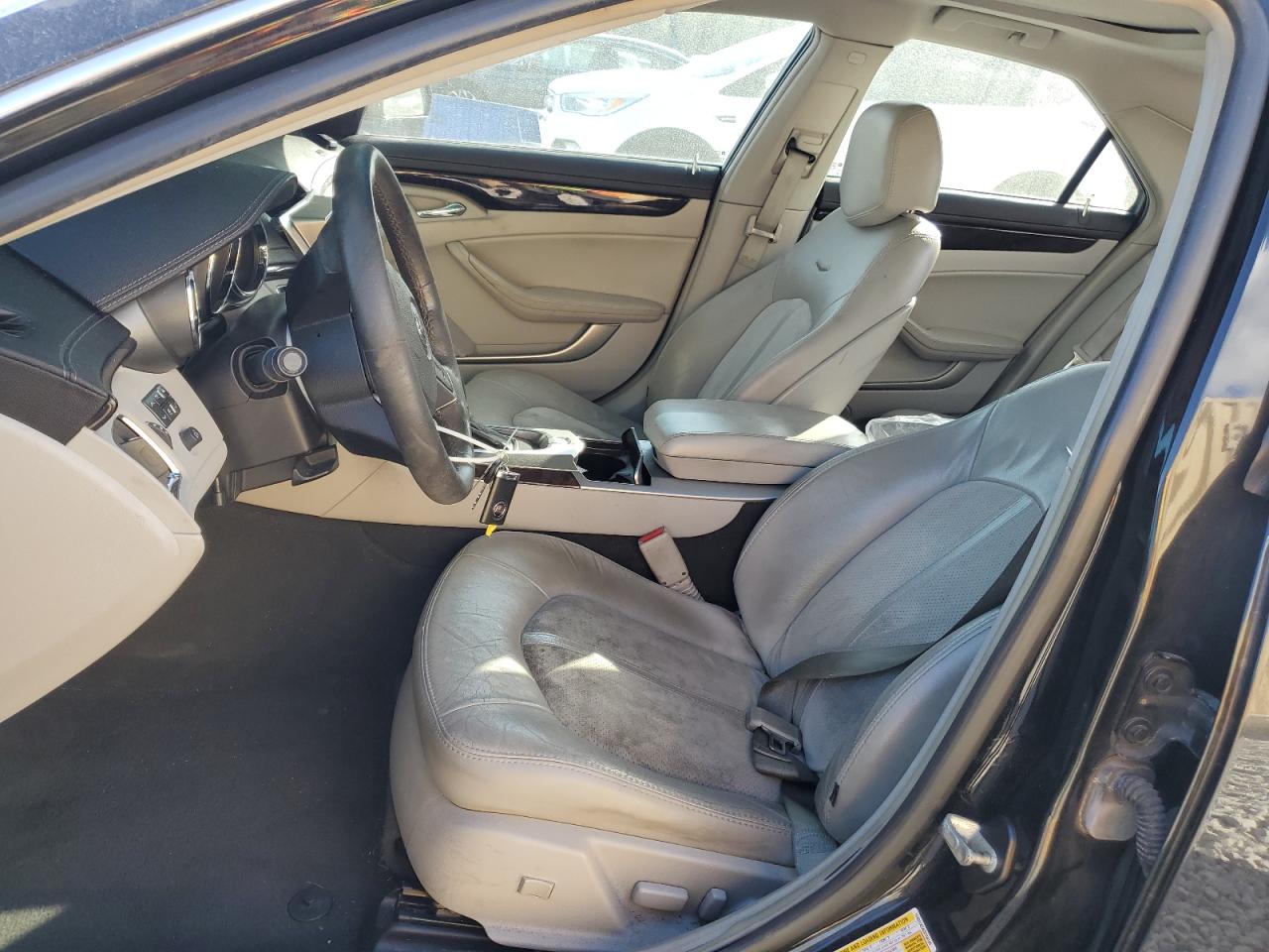 2012 Cadillac CTS VIN 1G6DE5E54C0154190 Copart auction photo, rear end / front end damage thumbnail 7