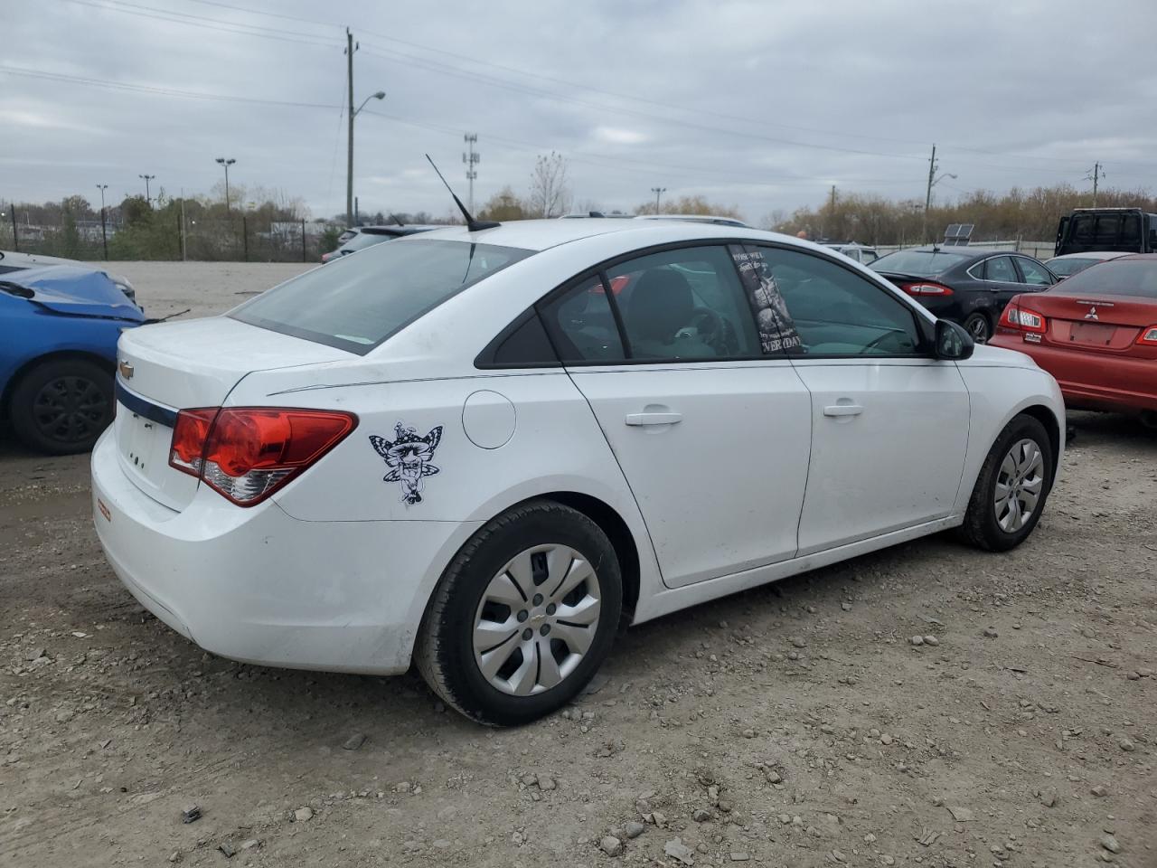 2014 Chevrolet Cruze VIN 1G1PA5SH6E7285483 Copart auction photo, side / minor dent/scratches damage thumbnail 3
