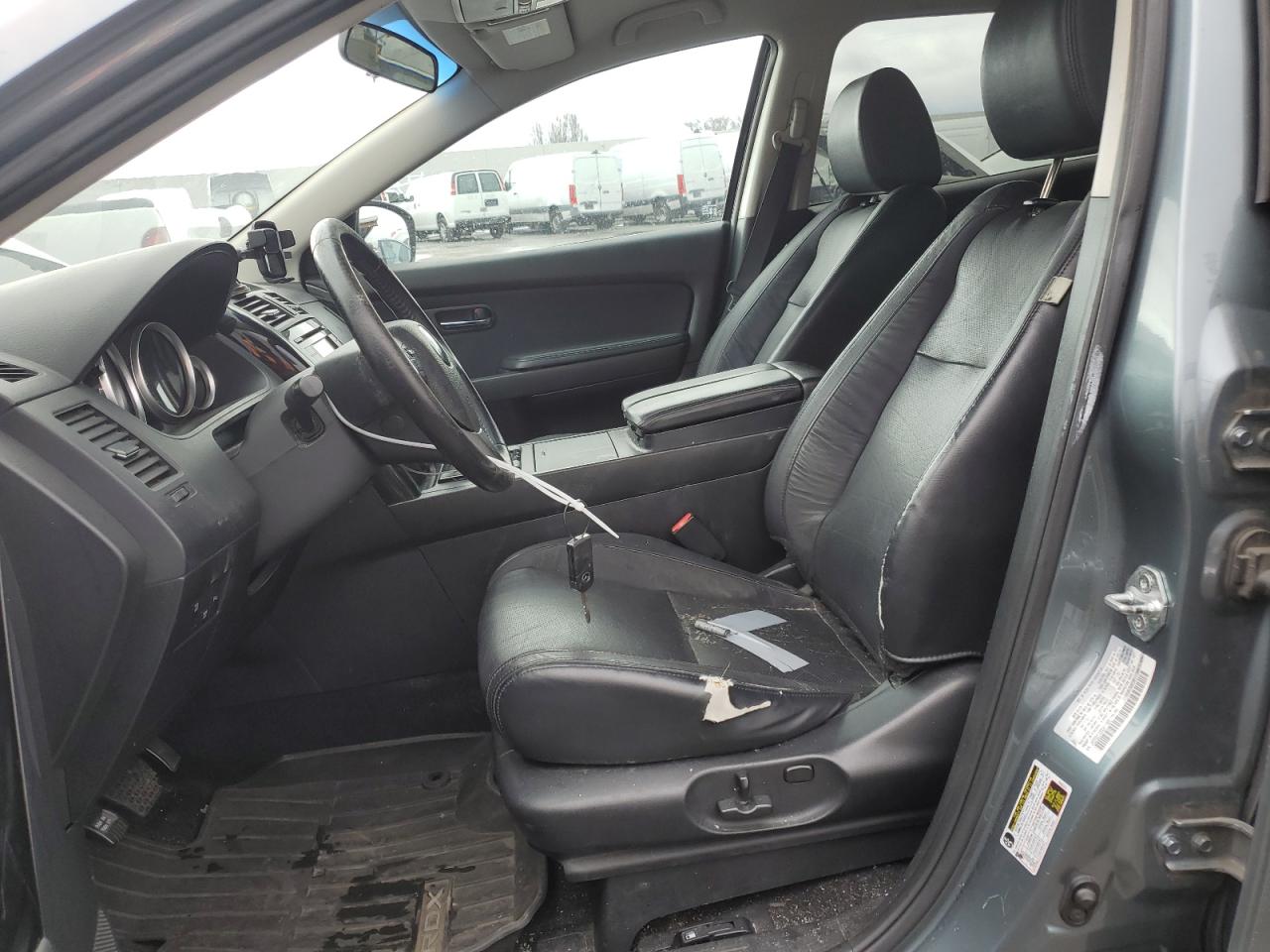 2013 Mazda CX-9 VIN JM3TB2CV0D0411986 Copart auction photo, front end damage thumbnail 7