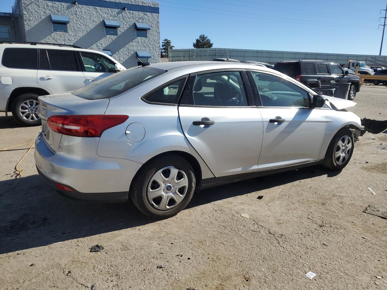 2016 Ford Focus VIN 1FADP3E29GL258282 Copart auction photo, front end damage thumbnail 3