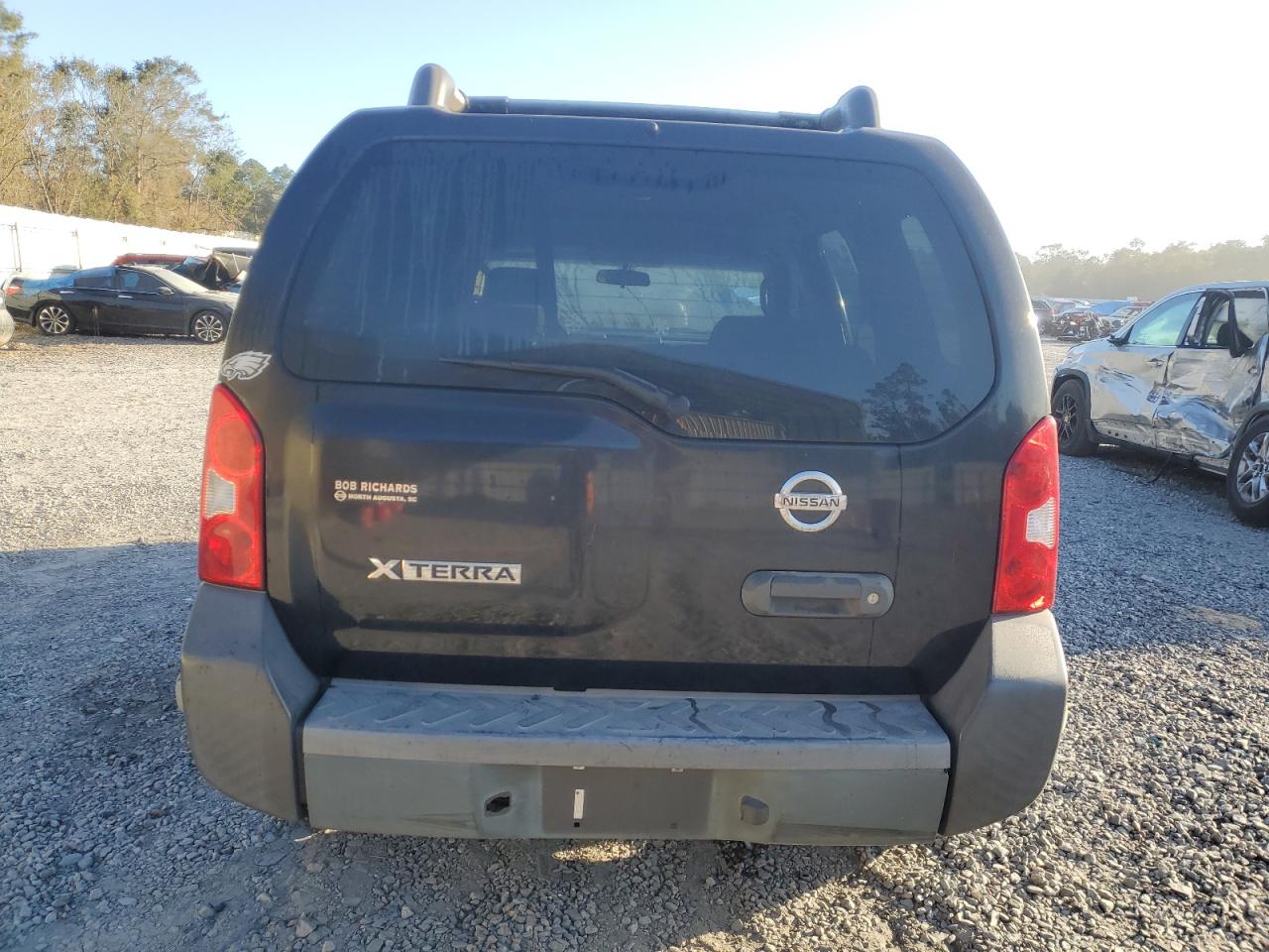 2007 Nissan XTerra VIN 5N1AN08U97C537600 Copart auction photo, front end / side damage thumbnail 6