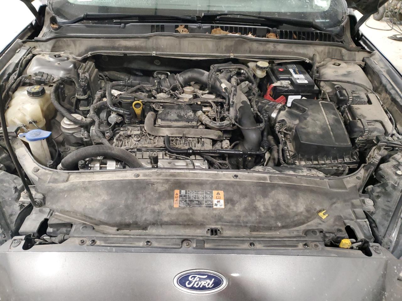 2014 Ford Fusion VIN 1FA6P0HD3E5375748 Copart auction photo, front end damage thumbnail 11