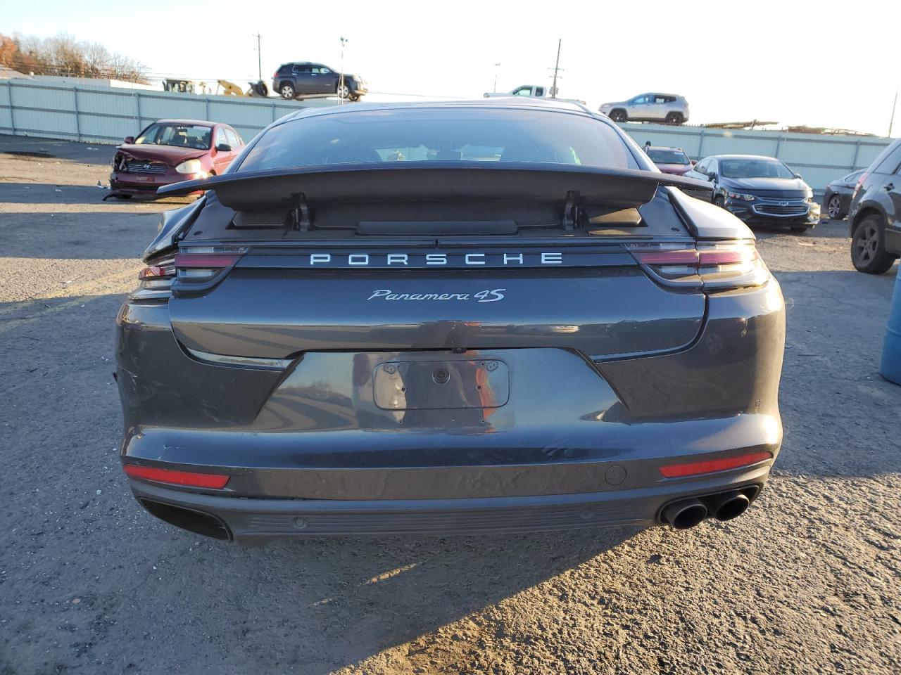 2017 Porsche Panamera VIN WP0AB2A78HL123724 Copart auction photo, front end / top/roof damage thumbnail 6