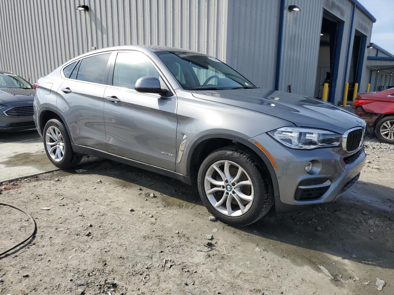 2015 BMW X6 VIN 5UXKU2C54F0N76357 Copart auction photo, side damage thumbnail 4