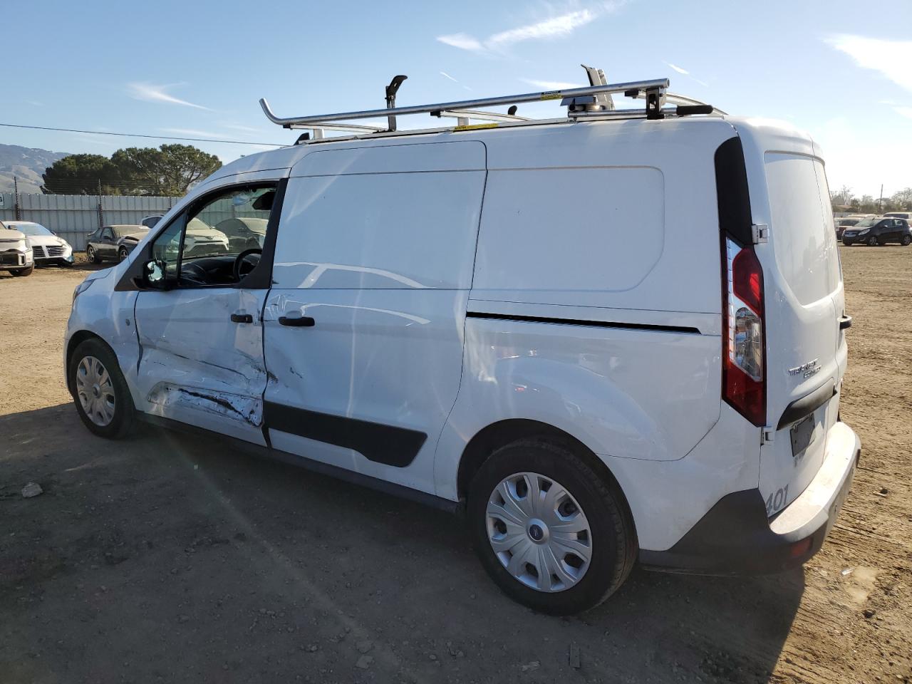 2021 Ford Transit VIN NM0LS7F24M1491758 Copart auction photo, side damage thumbnail 2