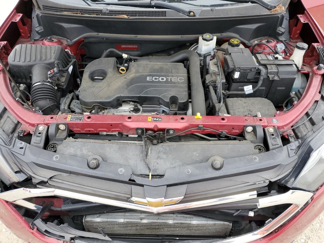 2018 Chevrolet Equinox VIN 3GNAXJEV8JS571814 Copart auction photo, front end / rear end damage thumbnail 14