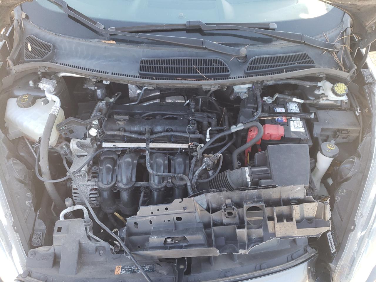 2018 Ford Fiesta VIN 3FADP4EJ3JM111488 Copart auction photo, front end damage thumbnail 11