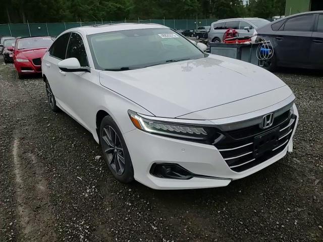 2021 Honda Accord VIN 1HGCV1F53MA058001 Copart auction photo, rear end damage thumbnail 11