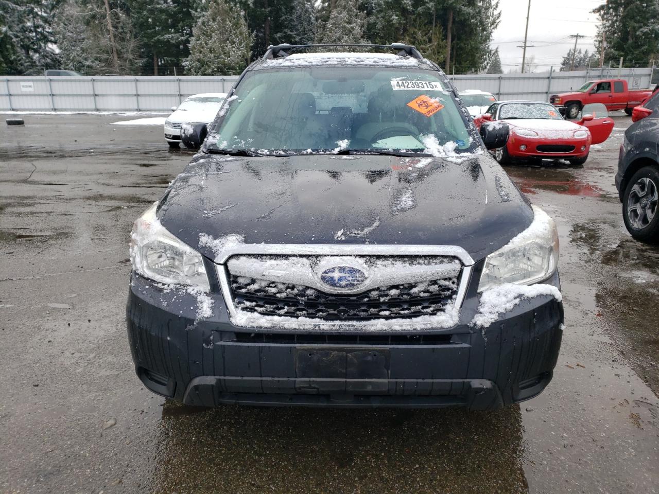 2014 Subaru Forester VIN JF2SJAEC7EH451273 Copart auction photo, side damage thumbnail 5
