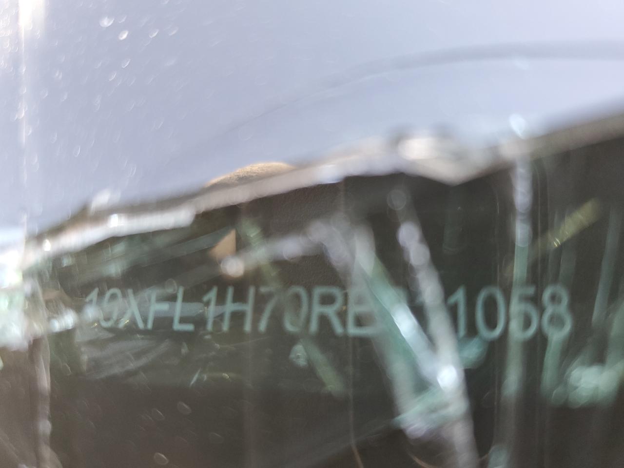 2024 Honda Civic VIN 19XFL1H70RE011058 Copart auction photo, side / front end damage thumbnail 13