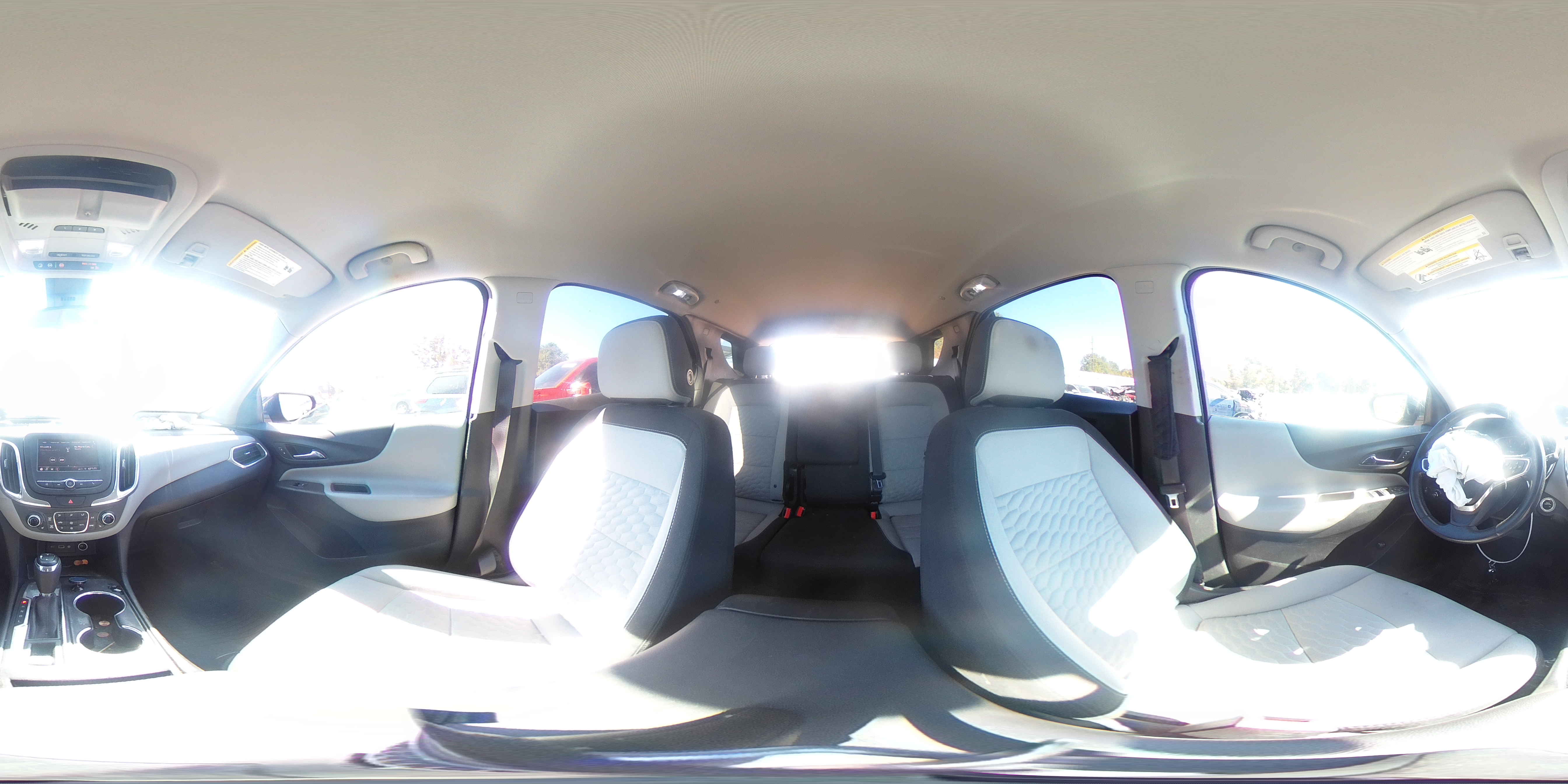 2020 Chevrolet Equinox VIN 2GNAXKEV9L6156489 Copart auction photo, front end / rear end damage thumbnail 14