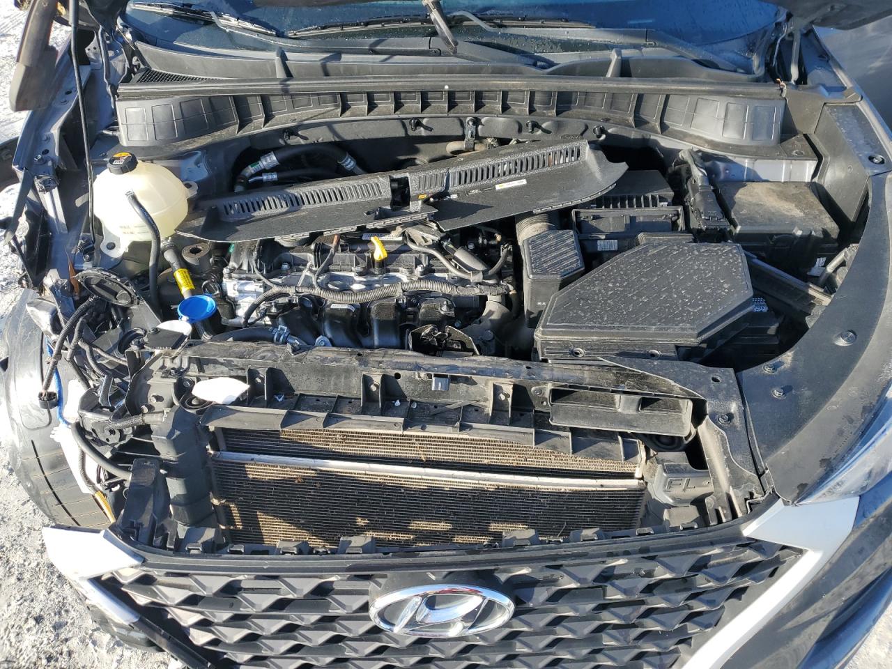 2020 Hyundai Tucson VIN KM8J3CA40LU123658 Copart auction photo, front end damage thumbnail 12