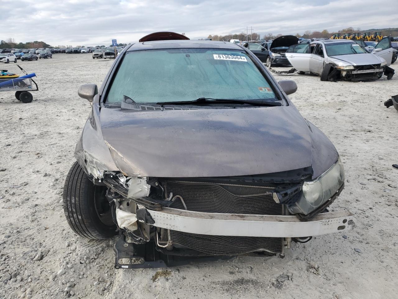 2010 Honda Civic VIN 2HGFA1F82AH523576 Copart auction photo, all over damage thumbnail 5