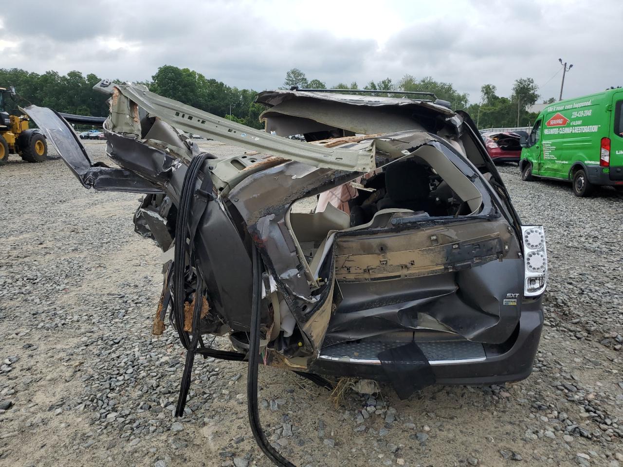 2015 Dodge Caravan VIN 2C4RDGCG0FR535745 Copart auction photo, all over damage thumbnail 6