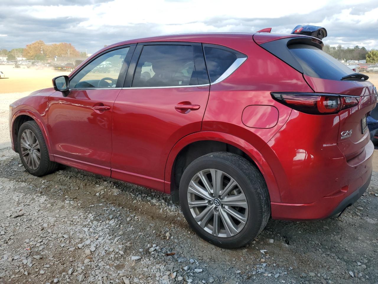 2023 Mazda CX-5 VIN JM3KFBXY4P0100652 Copart auction photo, front end / side damage thumbnail 2